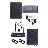 Lastvoice Elit Plus Paket-2 Profesyonel Ses Sistemi Mikser Amfi Hoparlör Mikrofon