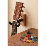 Lastvoice Gds-555S-Pak Ahşap Gitar Duvar Standı Askısı Aksesuar Seti
