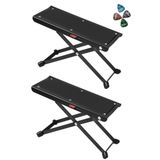Lastvoice GS-03X 2li Set Gitar Ayaklığı Ayak Sehpası 5 Kademe Pena Hediye (Metal Sağlam Ayaklar)