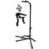 LASTVOİCE Gtr-01C Gitar Standı Sehpası + Capo + Pena Paketi