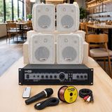 Lastvoice High Voice Paket-1 Bölgeli Anfi ve Duvar Hoparlör Ses Anons Sistemi Seti - Paket-1(Ana Varyant)