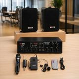 Lastvoice Hoparlör ve Anfi Mağaza Ses Sistemi Soft Black Plus Paket-1 - Siyah - Paket-1(Ana Varyant)