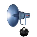 Lastvoice HV-100 Horn Tipi Cami Ezan Hoparlörü, 100 Watt, 16 Ohm, Gri