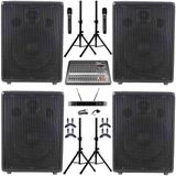 Lastvoice Ideal Plus Paket-1 Okul Tören ve Canlı Müzik Ses Sistemi Seti - Siyah