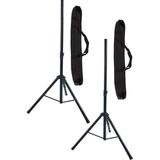 Lastvoice KB01XCS 2Lİ SET Taşıma Çantalı Kabin Hoparlör Standı Sehpası Ayağı - Siyah - 2 Adet
