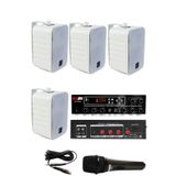Lastvoice Large Paket-3 Hoparlör ve Anfi Anons Ses Sistemi Seti