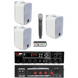 Lastvoice Large Plus Paket-2 Hoparlör ve Anfi Anons Ses Sistemi Seti