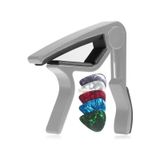 Lastvoice LCT-90SL Gitar Capo Metal Kapo Kaliteli 5 Adet Pena Hediye