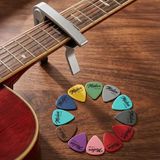 Lastvoice LCT-90SL Gitar Capo Metal Kapo Kaliteli Pena Hediye - Silver
