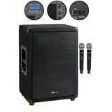 Lastvoice LPS-15MA Mikrofonlu Portatif Ahşap Kabin Hoparlör 15 İnç 1000W