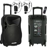 Lastvoice LS-P1915HH 2'li Headset Mikrofonlu Seyyar Ses Sistemi - Paket-3
