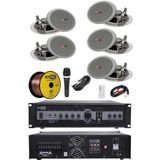 Lastvoice Maxx Paket-2 Tavan Hoparlörü ve 3 Bölgeli Anfi Ses Sistemi Paketi (Full Set)