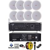 Lastvoice Maxx Paket-4 Tavan Hoparlörü ve 6 Bölgeli Anfi Ses Sistemi Paketi (Full Set)