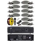 Lastvoice Maxx Paket-5 Tavan Hoparlörü ve 6 Bölgeli Amfi Ses Sistemi Paketi (Full Set)