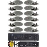 Lastvoice Maxx Paket-6 Tavan Hoparlörü ve 6 Bölgeli Amfi Ses Sistemi Paketi (Full Set)