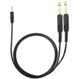 Lastvoice Mc-Aux Ses Ara Kablosu 3.5mm Jack To 2X6.35MM Jack Kablo