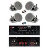 Lastvoice Middle Paket-1 Tavan Hoparlörü ve Anfi Ses Sistemi (ANFİ + 4 HOPARLÖR)