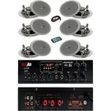 Lastvoice Middle Paket-2 Tavan Hoparlörü ve Amfi Ses Sistemi (AMFİ + 6 HOPARLÖR)