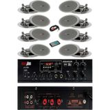 Lastvoice Middle Paket-3 Tavan Hoparlörü ve Amfi Ses Sistemi (AMFİ + 8 HOPARLÖR)