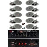 Lastvoice Middle Paket-4 Tavan Hoparlörü ve Amfi Ses Sistemi (AMFİ + 10 HOPARLÖR)