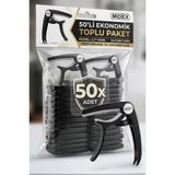 Lastvoice Midex Lct-90Bk-50X Kapo 50'Li Toptan Capo Gitar Bağlama