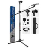 Lastvoice MS06 Mikrofon Standı, Pop Filtre, XLR Kablo Seti, Siyah
