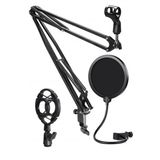 Lastvoice NB39HYP Set Stüdyo Mikrofon İçin Stand Shock Mount Filtre (35X35 CM)