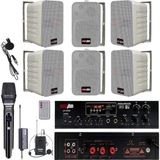 Lastvoice Soft Plus Paket-4 Hoparlör ve Anfi Mağaza Ses Sistemi - Siyah