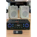 Lastvoice Wall Small Paket-1 Hoparlör ve Anfi Ses Sistemi Seti (1 ANFİ + 2 HOPARLÖR)