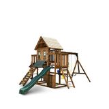 Latanwood Ahşap Çocuk Oyun Parkı - Kahverengi