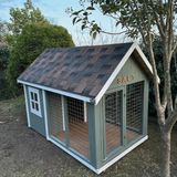 Latanwood Smartest Ahşap Köpek Kulübesi - Uzun Kenar: 200 Kısa Kenar: 120 Yükseklik: 160