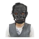 Lateks Goril Maskesi Maymun Maskesi Et Maskesi Orangutan Siyah Sacli 4 No