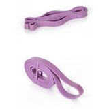 Latex Güç Bandı Direnç Lastiği Fitness Kardiyo Fizik Tedavi Evde Spor Zayıflama Bandı (Mor, 21 mm)