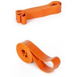 Latex Güç Bandı Direnç Lastiği Fitness Kardiyo Fizik Tedavi Evde Spor Zayıflama Bandı (Turuncu, 45 mm)