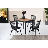 Lato Mini Masa, Kırlangıç Sandalye, Dışbudak, 80 x 70 - 80x70