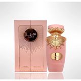 lattafa Haya Parfüm, Pembe Meyveler, Gardenya ve Amber ile, 100 ml