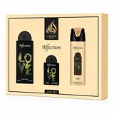 Lattafa Pride Affection Gift Set Edp 100 Ml + Edp 20 Ml + Parfüm Spreyi 200 Ml Unisex Parfüm Hediye Seti