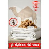 Latte Home Çift Kişilik %100 Deve Yünü Premıum Yorgan - 195 x 215 cm - Beyaz