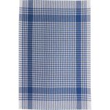 Latte Tekstil Mavi Renkli Pamuklu Kumaştan Pöti Kareli 4'lü Kurulama Bezi, Beslenme Örtüsü, Servis Peçetesi 50X70 cm