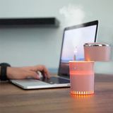 Lattice Ortam Nemlendirme Dezenfektan Buhar Makinesi (Pembe) Usb