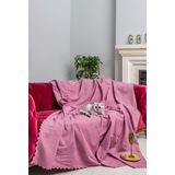 Latuda Concept Kaymaz Koltuk Örtüsü Çift Taraflı Mikrofiber Şönil 175x215 cm Gül Kurusu– Kedi Köpek ve Çocuk Dostu