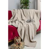 Latuda Concept Kaymaz Koltuk Örtüsü Çift Taraflı Mikrofiber Şönil 175x215 cm Kil – Kedi Köpek ve Çocuk Dostu