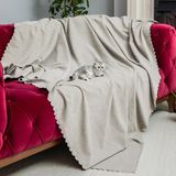 Latuda Concept Kaymaz Koltuk Örtüsü Çift Taraflı Mikrofiber Şönil 175x215 cm Kum Beji – Kedi Köpek ve Çocuk Dostu - 175 x 215 cm