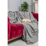 Latuda Concept Kaymaz Koltuk Örtüsü Çift Taraflı Mikrofiber Şönil 175x215 cm Kurşun – Kedi Köpek ve Çocuk Dostu