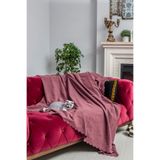 Latuda Concept Kaymaz Koltuk Örtüsü Çift Taraflı Mikrofiber Şönil 175x215 cm Rose – Kedi Köpek ve Çocuk Dostu