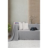 Latuda Concept Kaymaz Koltuk Örtüsü Çift Taraflı Mikrofiber Şönil 175x300 cm KURŞUN – Kedi Köpek ve Çocuk Dostu - 175 x 300 cm - Gri