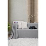 Latuda Concept Kaymaz Koltuk Örtüsü Çift Taraflı Mikrofiber Şönil 175x300 cm Kurşun – Kedi Köpek ve Çocuk Dostu