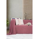 Latuda Concept Kaymaz Koltuk Örtüsü Çift Taraflı Mikrofiber Şönil 175x300 cm Rose – Kedi Köpek ve Çocuk Dostu