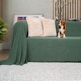 Latuda Concept Kaymaz Koltuk Örtüsü Çift Taraflı Mikrofiber Şönil 175x300 cm Yeşil – Kedi Köpek ve Çocuk Dostu - 175 x 300 cm