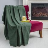 Latuda Concept Tekli Koltuk Örtüsü 110x175 (2 Adet) Berjer Çift Taraflı Kaymaz Şönil , Yeşil - 110 x 175 cm
